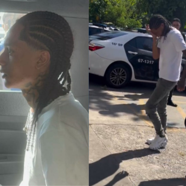 O rapper foi detido após operação policial em sua residência