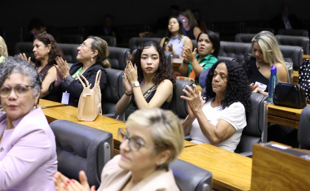 homenagem ao dia internacional da mulher e da conquista do voto feminino