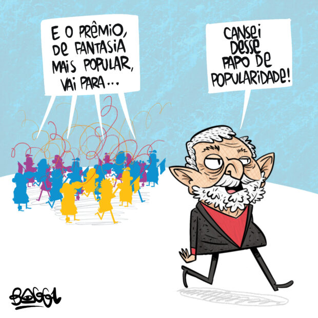 charge lula sigilo 100 anos governo 2