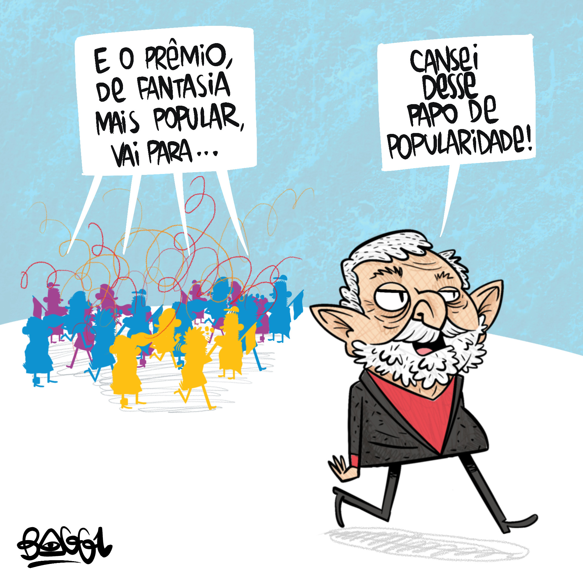 charge lula sigilo 100 anos governo 2