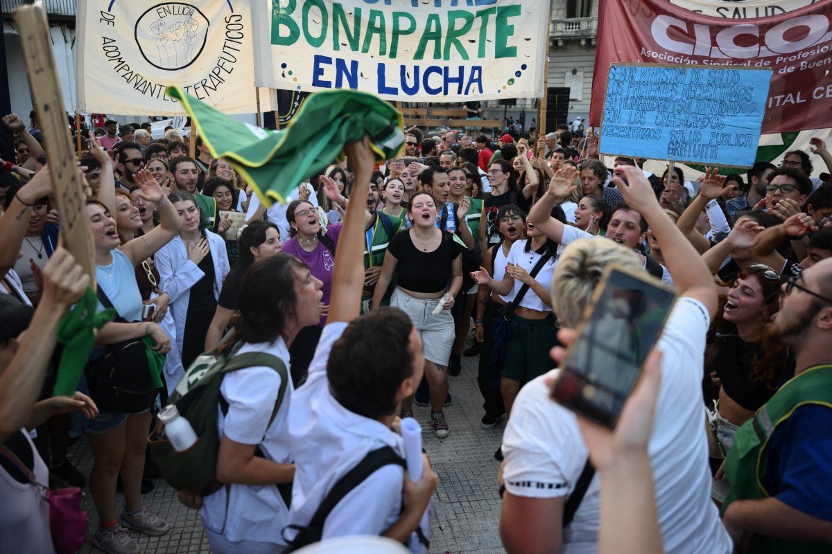 argentina health demonstration