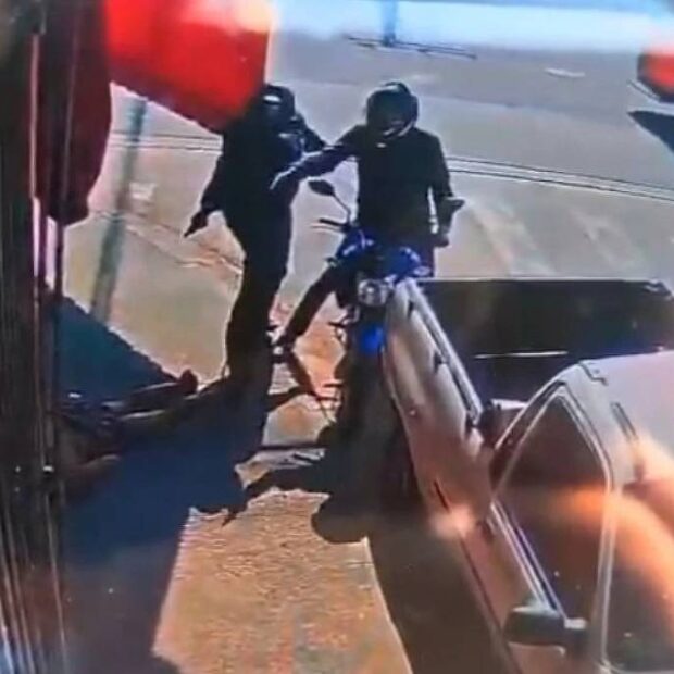 pm é preso suspeito de homicídio em santo andré; crime foi registrado por câmeras