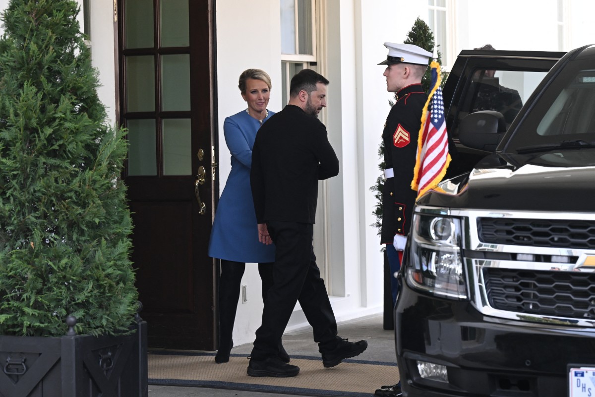 ukraine president volodymyr zelensky visits the white house