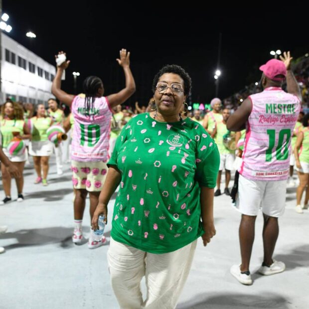 guanayra firmino, primeira mulher a ocupar a presidência da estação primeira de mangueira