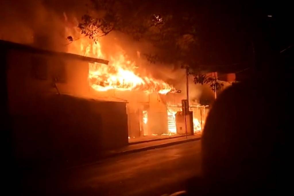 incêndio em são josé dos campos (sp)