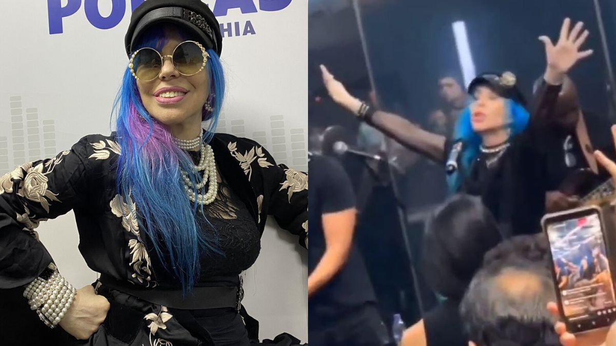 A cantora e pastora fez fortes declarações durante o culto