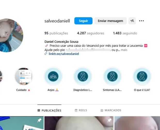 golpes pai de menino com cancer