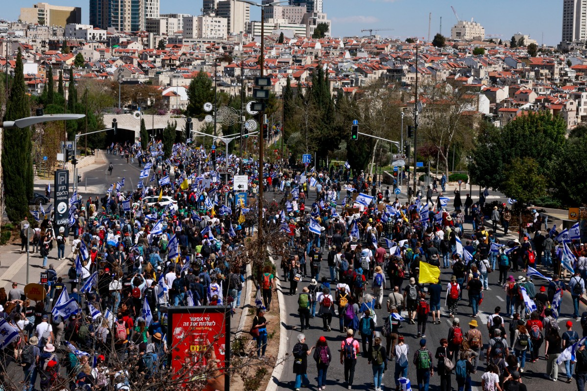 israel palestinian conflict hostages protest
