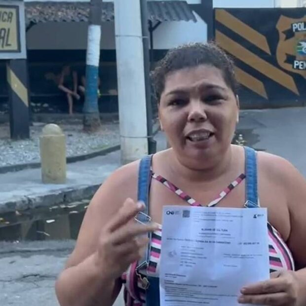 mulher é presa por engano