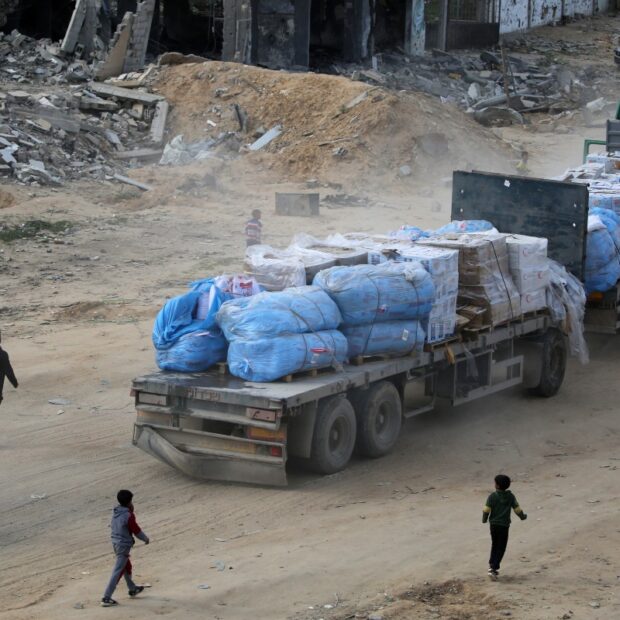 files palestinian israel conflict aid