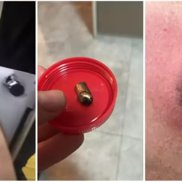 criminosos atiram em motociclista durante assalto em sp e notebook salva vítima