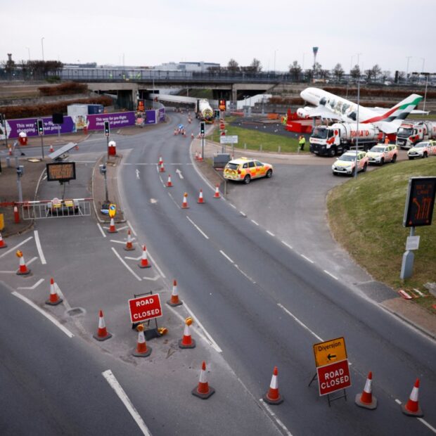 britain airport heathrow aviation fire