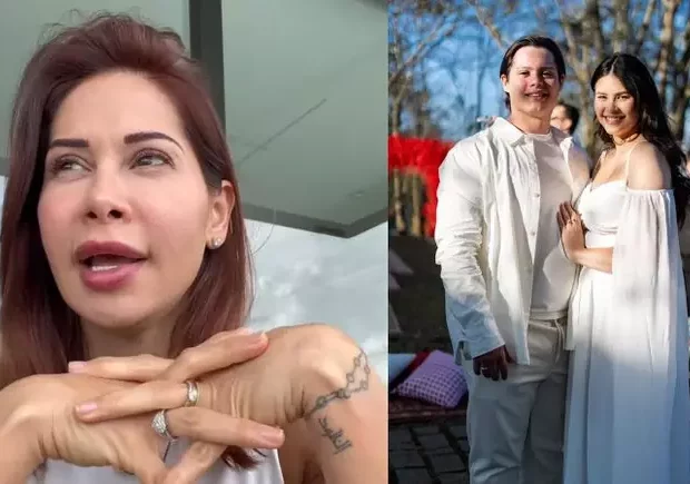 A influenciadora revela detalhes sobre o casamento de seu primogênito