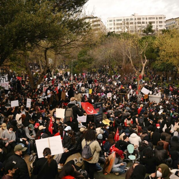 turkey politics opposition demo