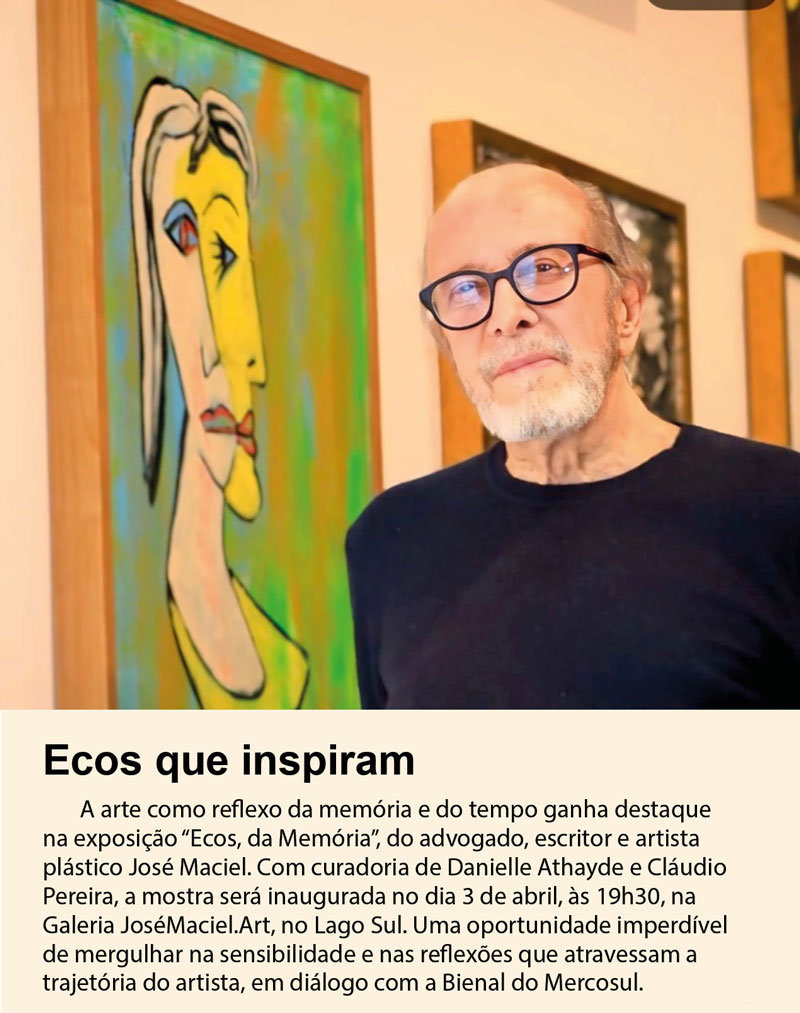 advogado, escritor e artista plástico josé maciel