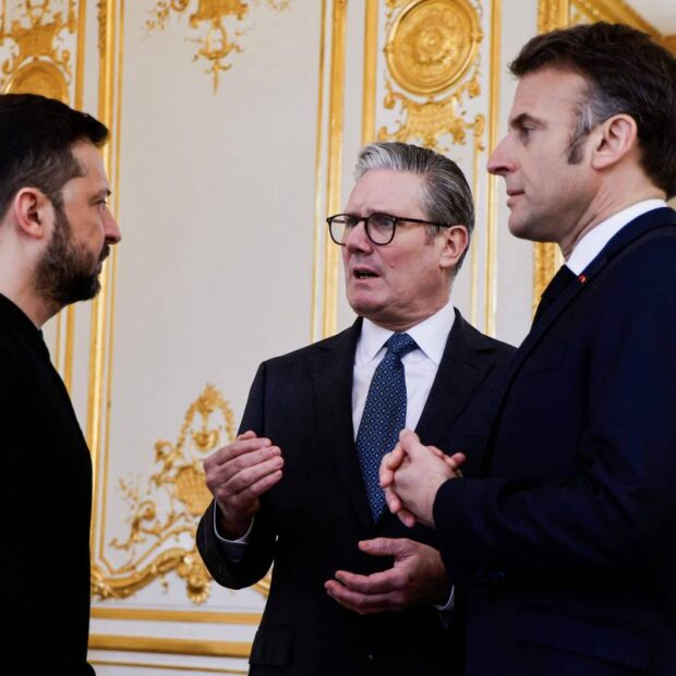 macron e zelenski
