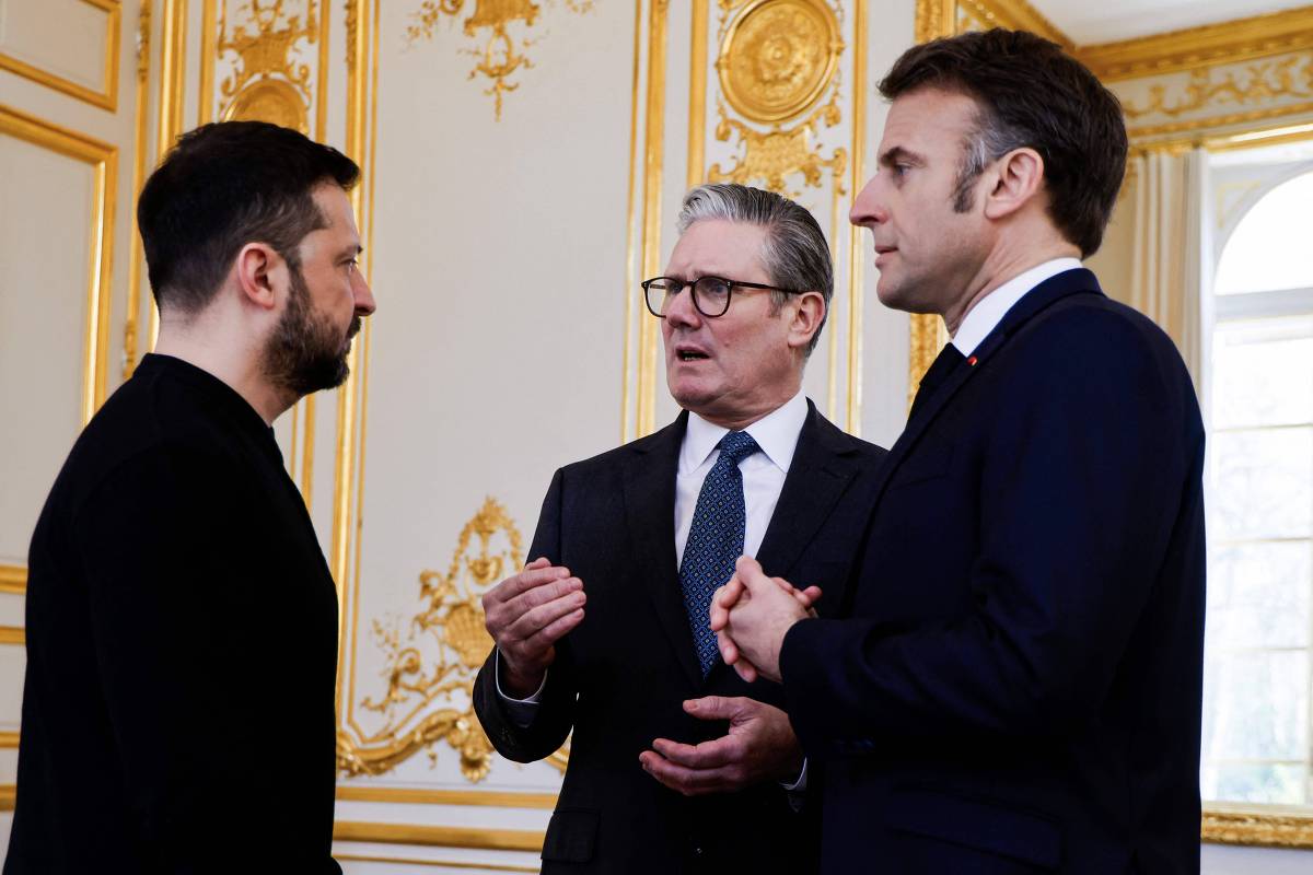 macron e zelenski