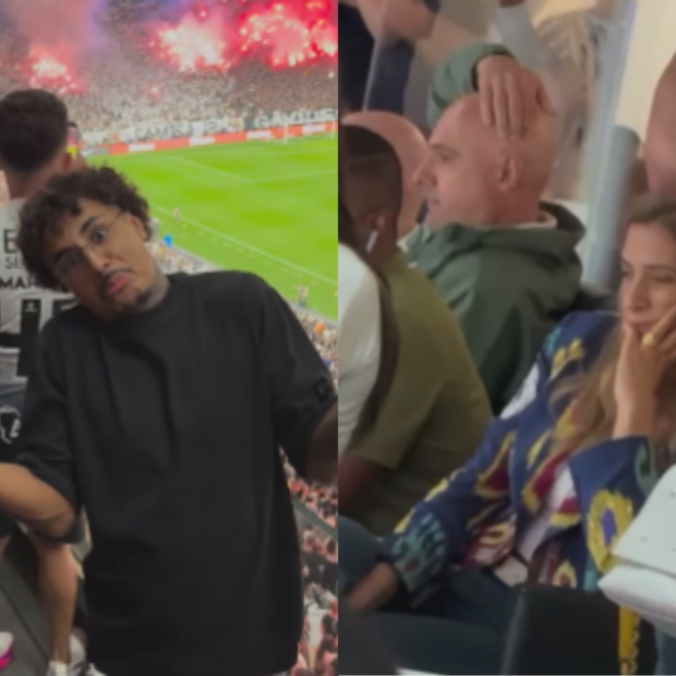 Ministro do STF, presidente do Palmeiras e funkeiro torcedor do Corinthians assistiram juntos à final do Paulistão – e a reação de cada um deu o que falar!