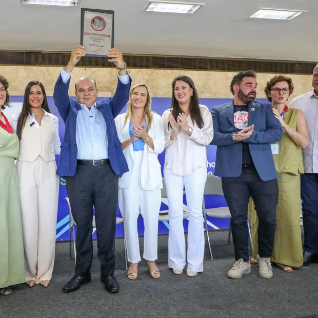 gdf recebe selo betinho foto renato alves agência brasília