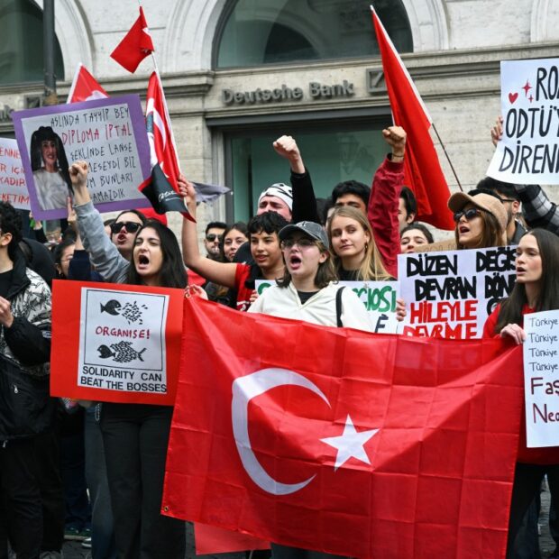 Protesto turquia prefeito