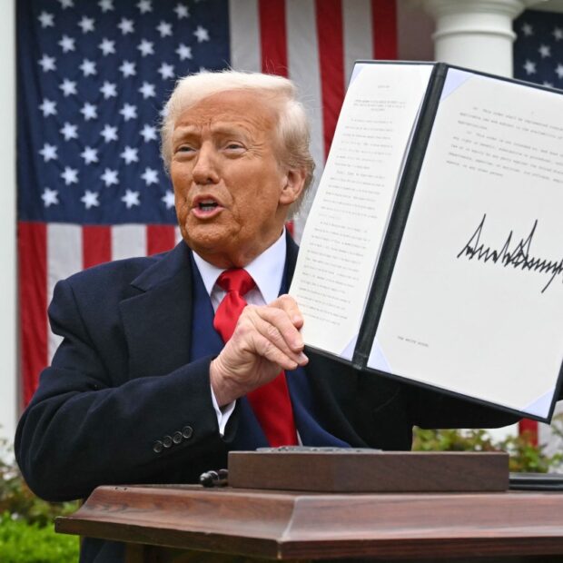 trump delivers remarks on reciprocal tariffs