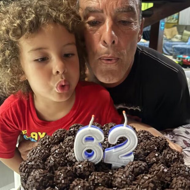 Ex-modelo comemora a vida ao lado da família em Santa Catarina