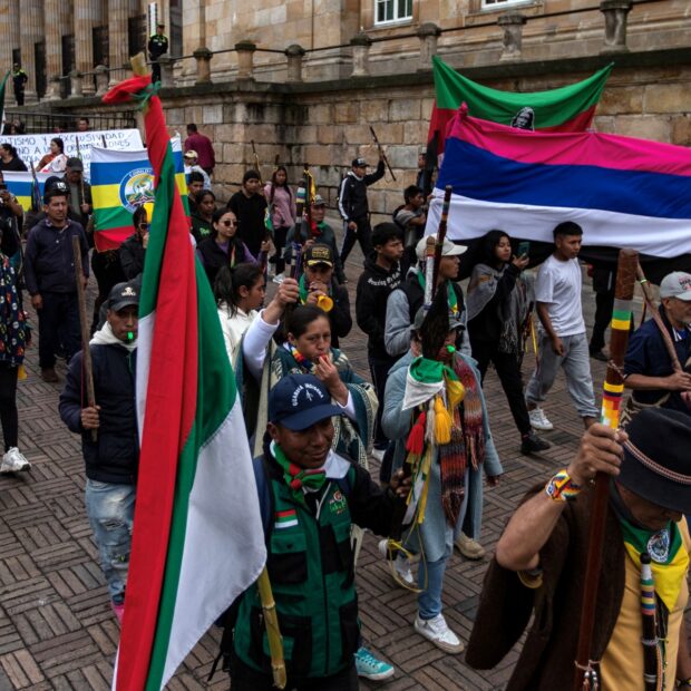 colombia indigenous protest