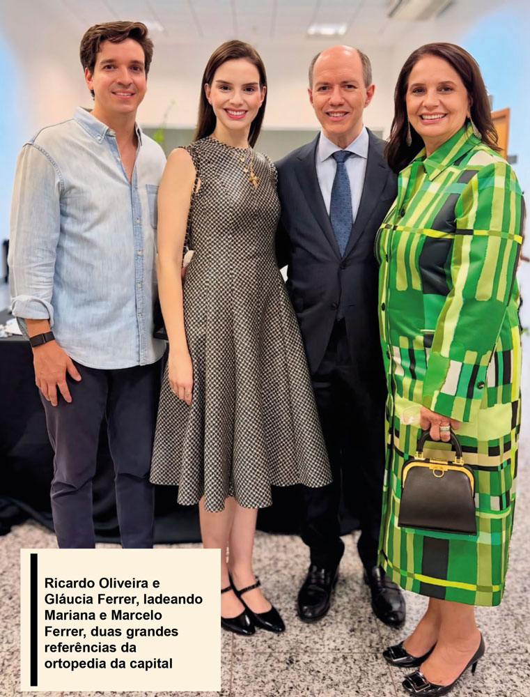 ricardo oliveira e gláucia ferrer, ladeando mariana e marcelo ferrer