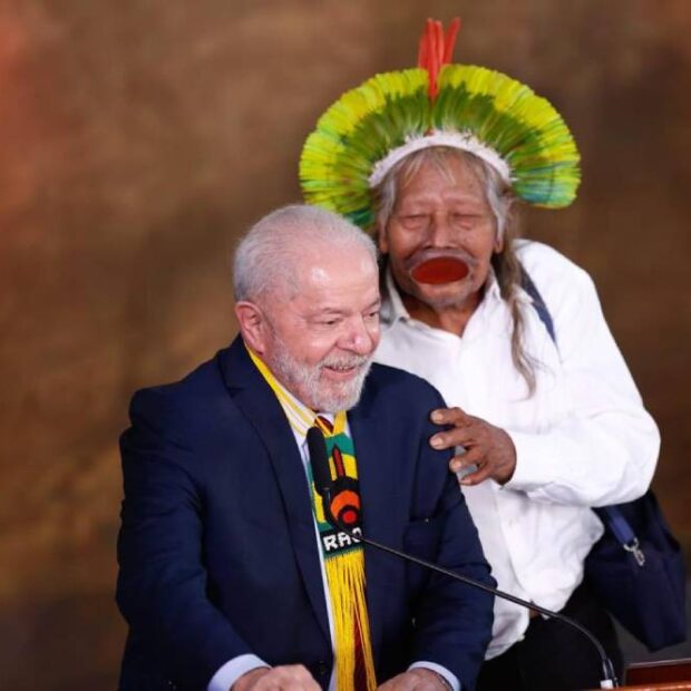 lula cacique raoni