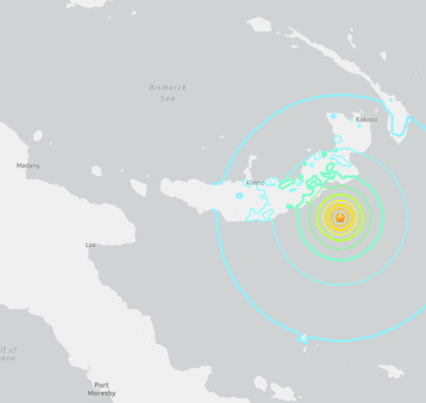terremoto papua