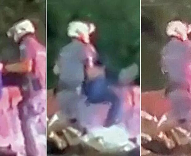 polícia civil indicia pm que jogou homem de ponte