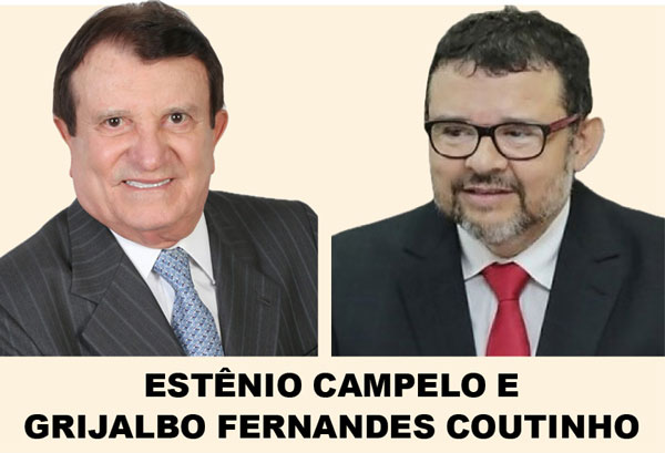 estênio campelo e grijalbo fernandes coutinho capa