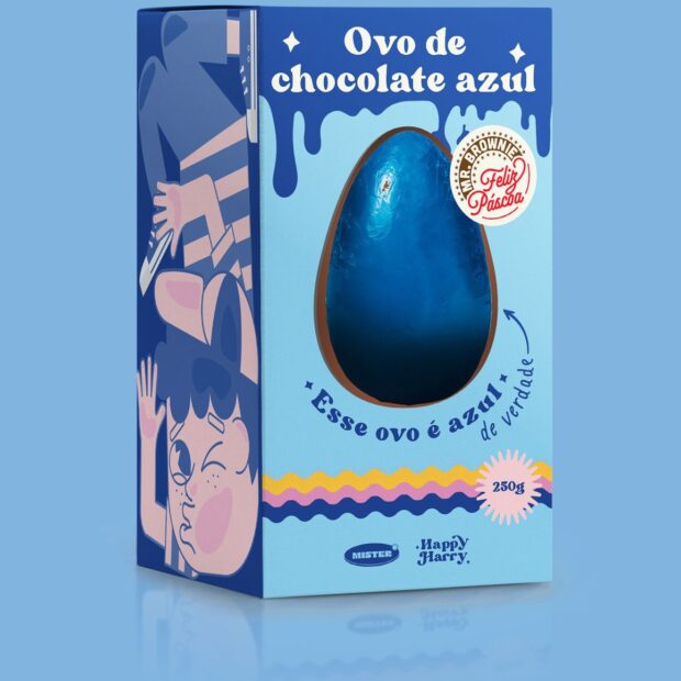 ovo de chocolate azul créditos divulgação