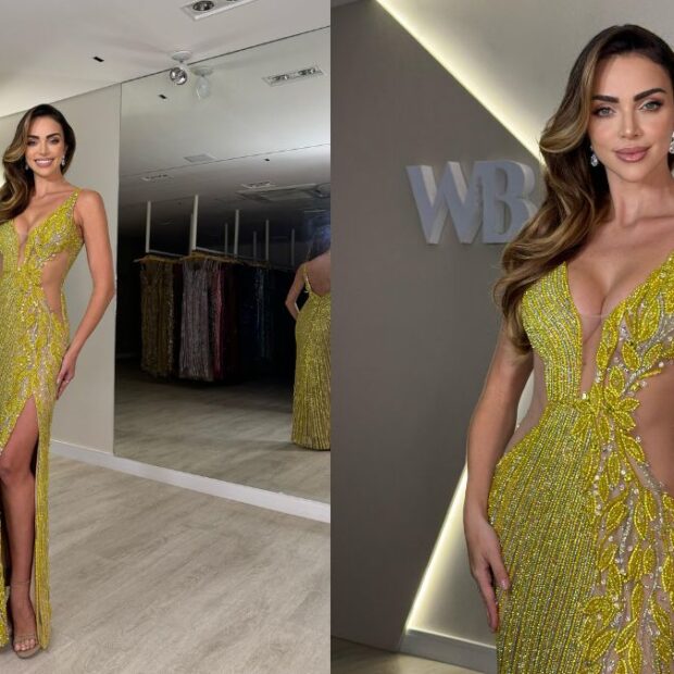 A modelo e apresentadora representou a cidade de Bragança Paulista no concurso estadual