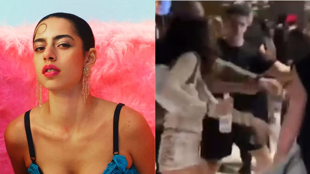 Na ocasião, a cantora estava em um show e caiu na provocação de uma mulher que perguntou sobre a ex do amado