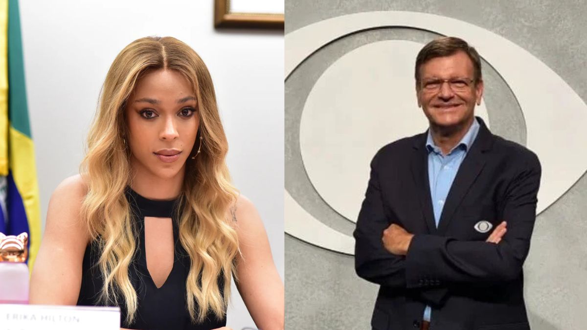 A ação se refere ao comentário “fake news humana, essa coisa” feito pelo narrador da Band em ofensa à deputada