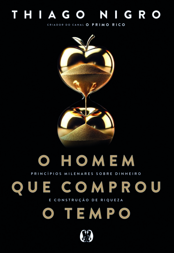o homem que comprou o tempo capa
