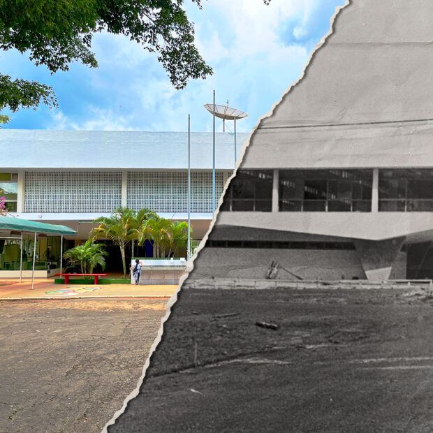 capa escola parque 308 sul antes e depois