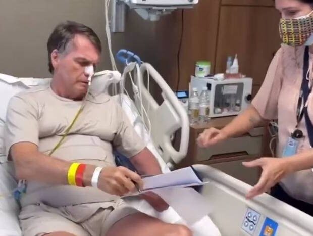 oficiais de justiça atacam bolsonaro por vídeo na uti