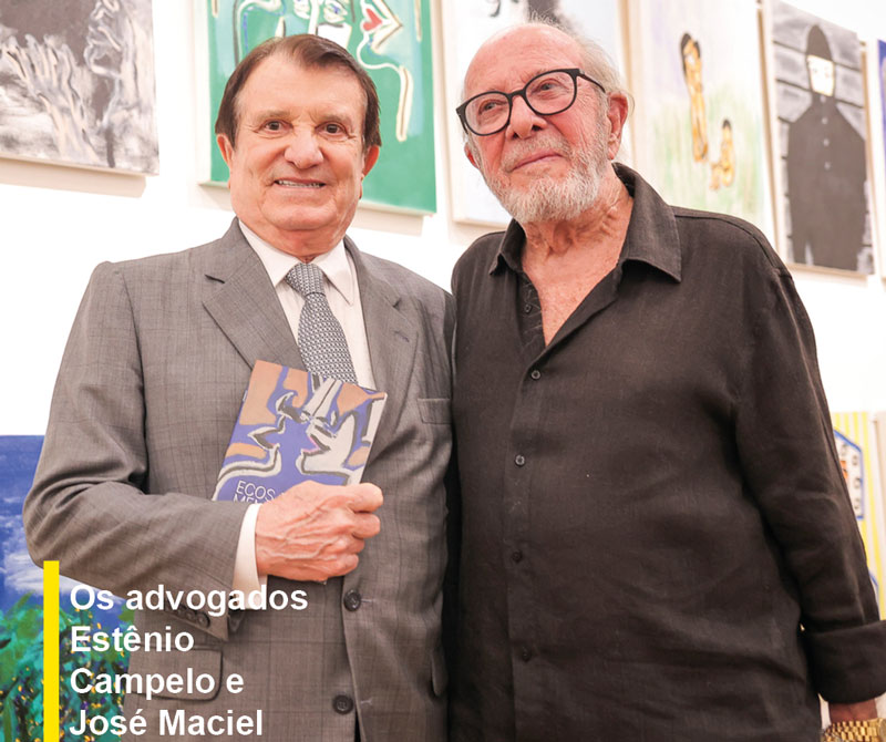 os advogados estênio campelo e josé maciel