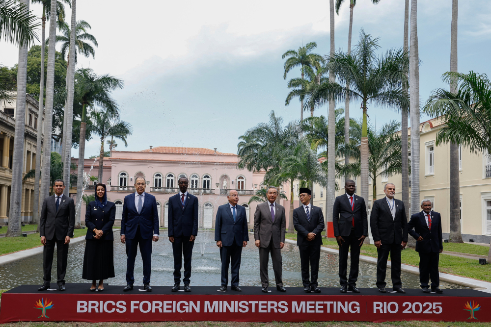 reunião de chanceleres do brics (rj). (1)