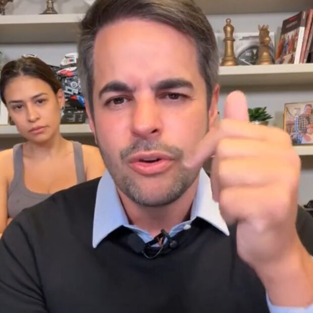 Marido da cantora foi às redes em tom explosivo, acusou grupo organizado de difamação e ameaçou revelar nomes, fotos e endereços dos responsáveis!