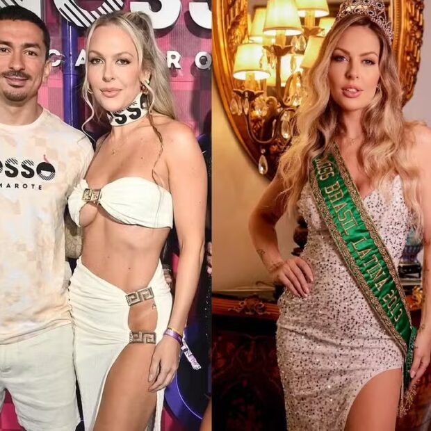 Romance na área VIP do show da Lady Gaga vira barraco virtual após desabafo da ex de Renan Machado, que não gostou nada do novo casalzinho do pedaço!