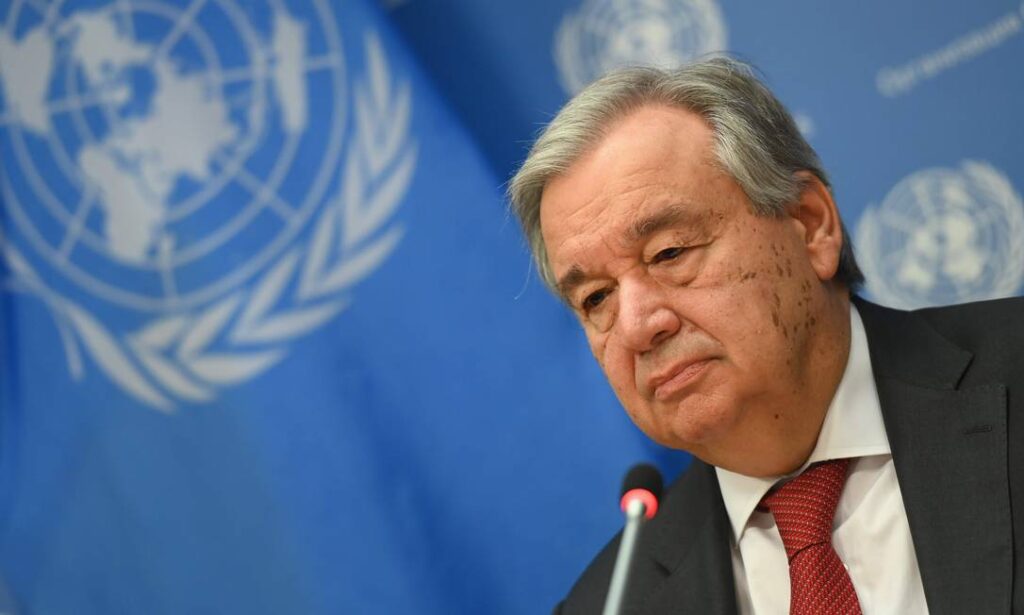Fome nunca deve ser usada 'como arma de guerra', afirma chefe da ONU