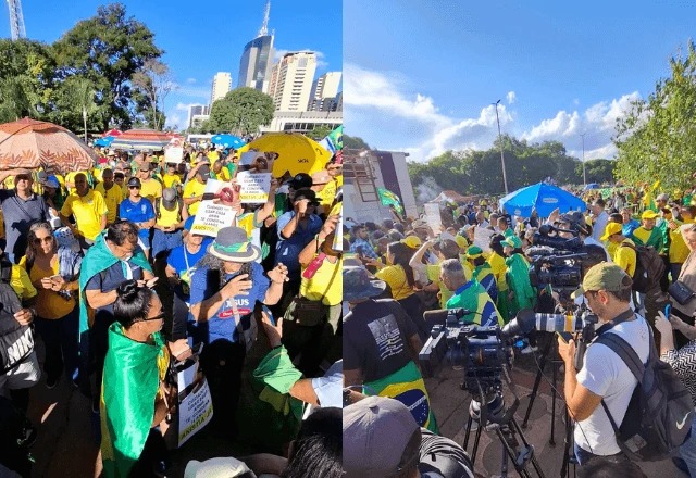 manifestação brasília ,,
