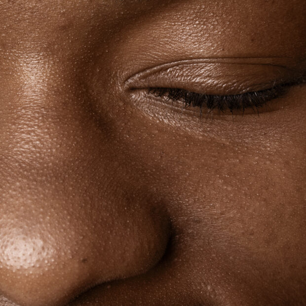 fechar textura dos poros rosto