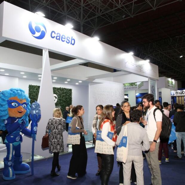 caesb esteve presente na última edição do congresso da abes, em belo horizonte