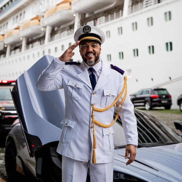 Cruzeiro musical será palco da gravação do novo DVD de Belo e contará com lendas do samba, pagode e rap a bordo do luxuoso MSC Preziosa.