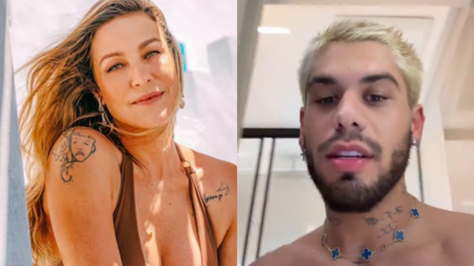 Depois de Poliana Rocha, agora foi o maridão quem entrou no ringue da treta para defender sua rainha digital! E o ataque foi direto na certidão de nascimento da atriz...