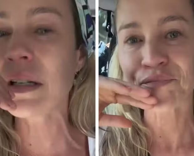 Atriz se emociona ao saber que ambulante terá a perna amputada e desabafa com revolta: “Quantas vezes vamos viver essa história?”